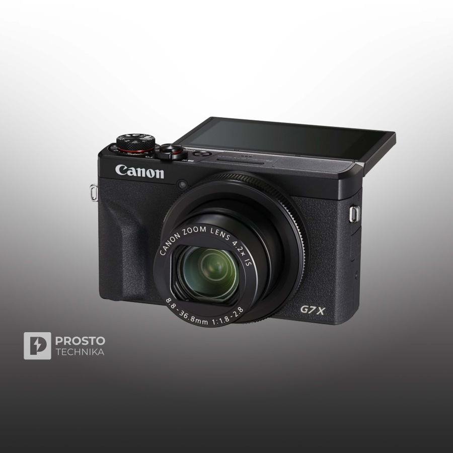 Фотоаппарат Canon PowerShot G7 X Mark III, черный